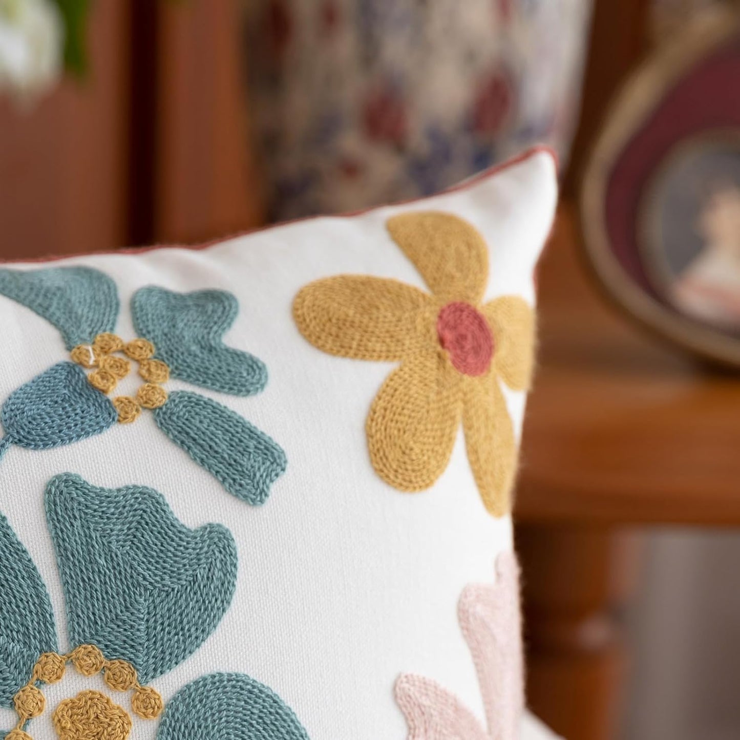 Flowers Decorative - Throw Pillow Covers - Home Decoraccessories