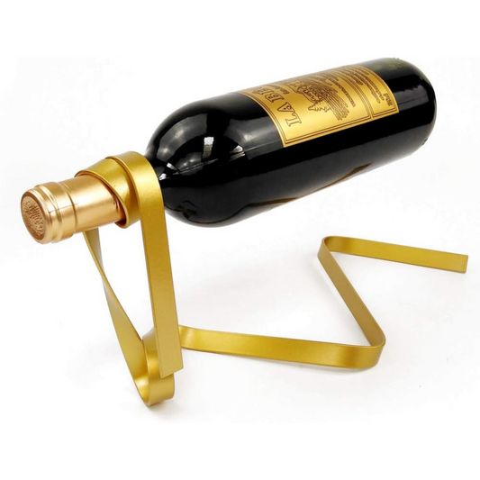 Ribbon Suspension Bottle Rack Balance - Wine Holder