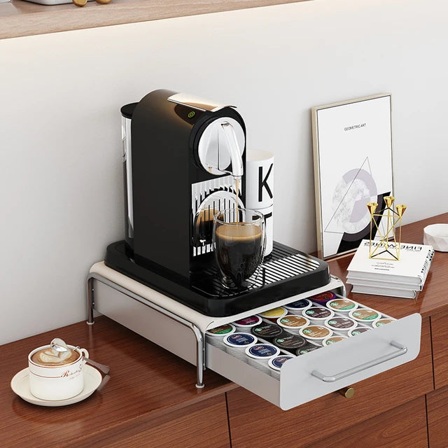 Nespresso - coffee - Cup Holder - Drawer - White