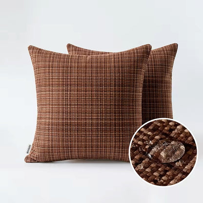 Waterproof - Pillow - Covers - outdoor - Brown color 
