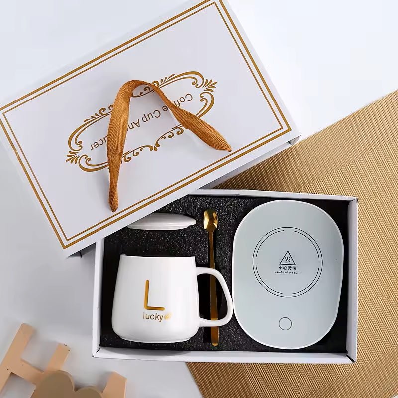 Coffee Cup with Warmer and Gift Box - Gifts and Home decoration - e - Stylish