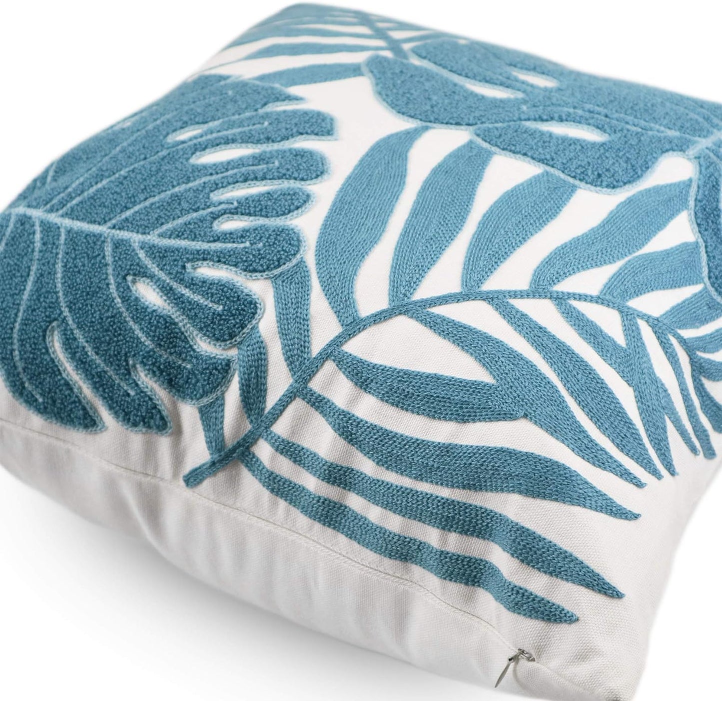 Cushion Pillow Covers Plants - Blue Decorative - Home Decor - e - Stylish