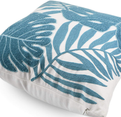 Cushion Pillow Covers Plants - Blue Decorative - Home Decor - e - Stylish